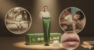 বোরোলিন এর প্রতিষ্ঠাতা গৌরমোহন দত্ত পরাধীন ভারতের বাজারে বিলিতি পণ্যের বিপরীতে দেশীয় গৌরবের প্রতীক বোরোলিন তুলে ধরছেন।