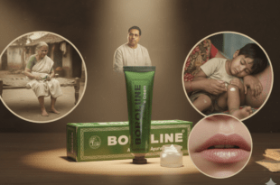 বোরোলিন এর প্রতিষ্ঠাতা গৌরমোহন দত্ত পরাধীন ভারতের বাজারে বিলিতি পণ্যের বিপরীতে দেশীয় গৌরবের প্রতীক বোরোলিন তুলে ধরছেন।