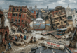 Earthquake Kolkata (ভূমিকম্প) – নরম পলিমাটির ওপর দাঁড়িয়ে থাকা কলকাতায় লিকুইফ্যাকশনের সম্ভাবনা, হেলে পড়া বহুতল ভবন ও সিসমিক ঝুঁকির ভয়াবহ চিত্র।