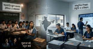 ভারতের সরকারি শিক্ষাব্যবস্থা ও আধুনিক ও ডিজিটাল শিক্ষার এক বৈষম্যমূলক চিত্র।