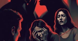 টিসিএস নাসিক পশ কেস ও অমরাবতী ব্ল্যাকমেইলিং কাণ্ডকে কেন্দ্র করে ডিজিটাল শোষণ, মানসিক নির্যাতন ও কর্পোরেট হেনস্থার প্রতীকী চিত্র।